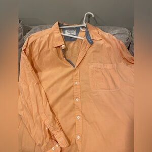 Big and tall casual button down